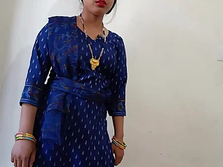 Hot indian desi shire mademoiselle was painfull sex on dogy style in clear Hindi audio